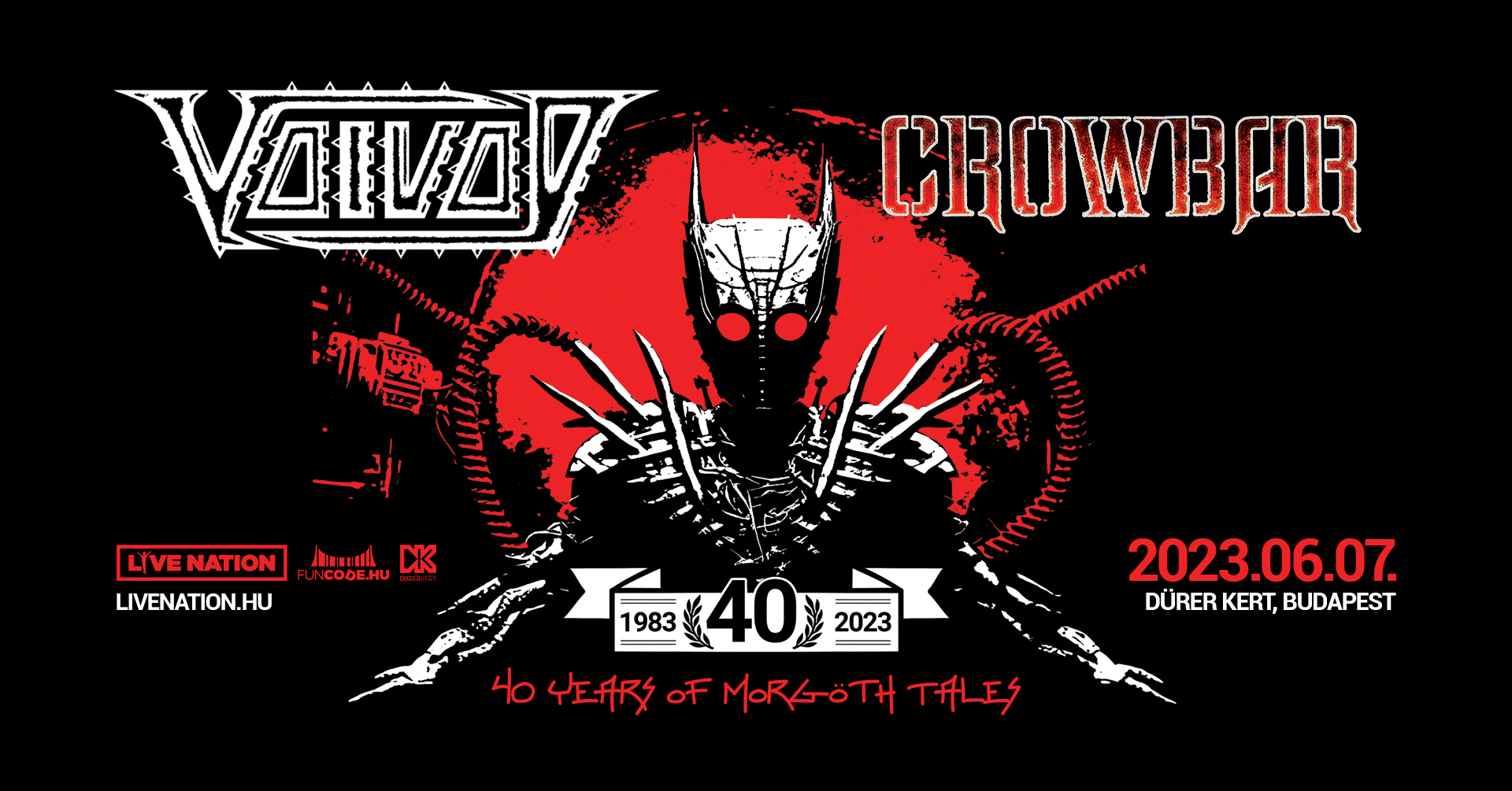 A Voivod és a Crowbar bulija is itt van a nyakunkon