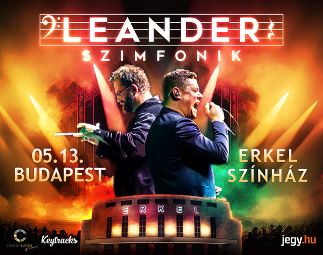 Az Erkel Színházban is fellép Leander a szimfonik produkcióval.