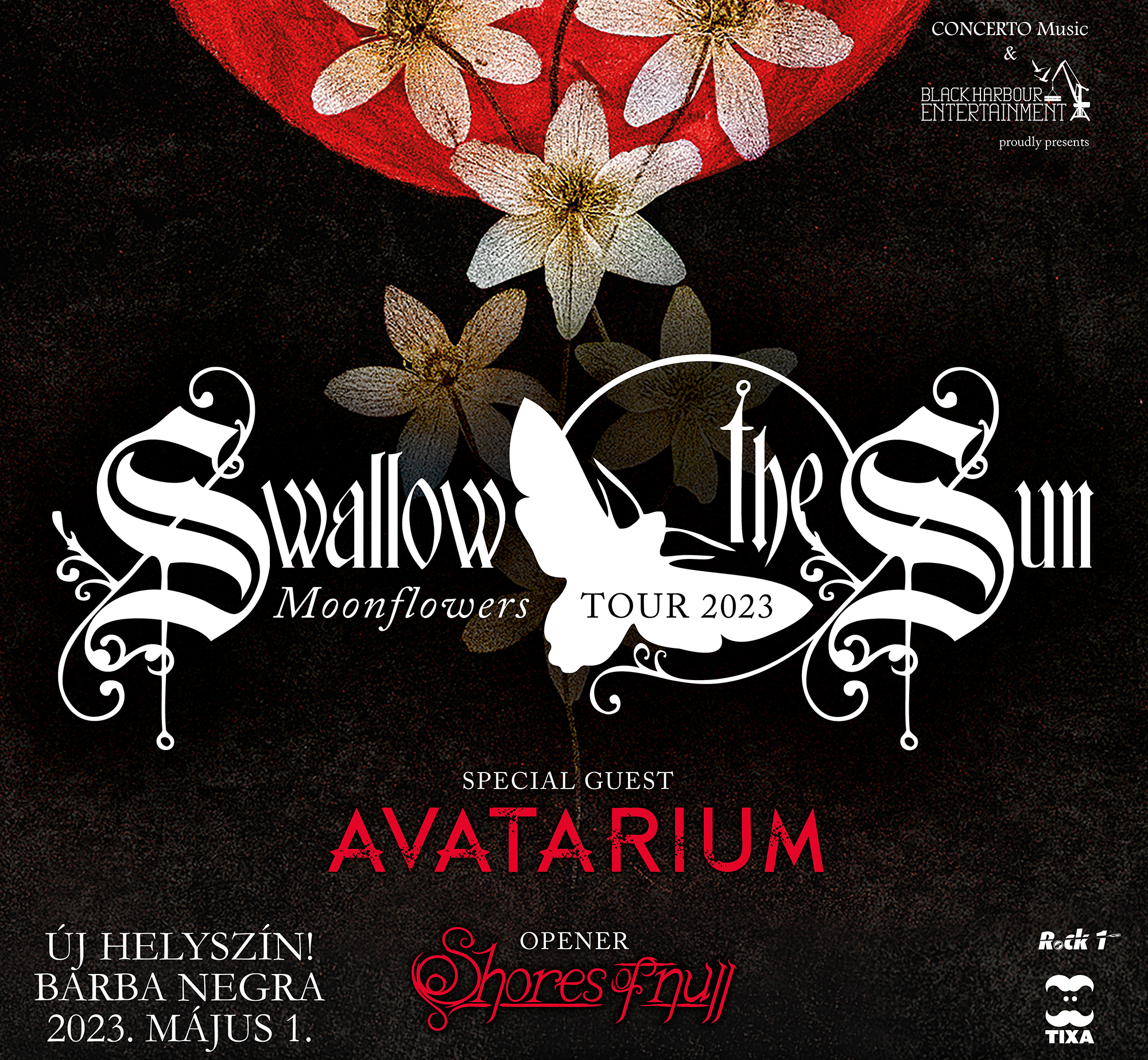 Swallow The Sun, Avatarium koncertek május 1-én