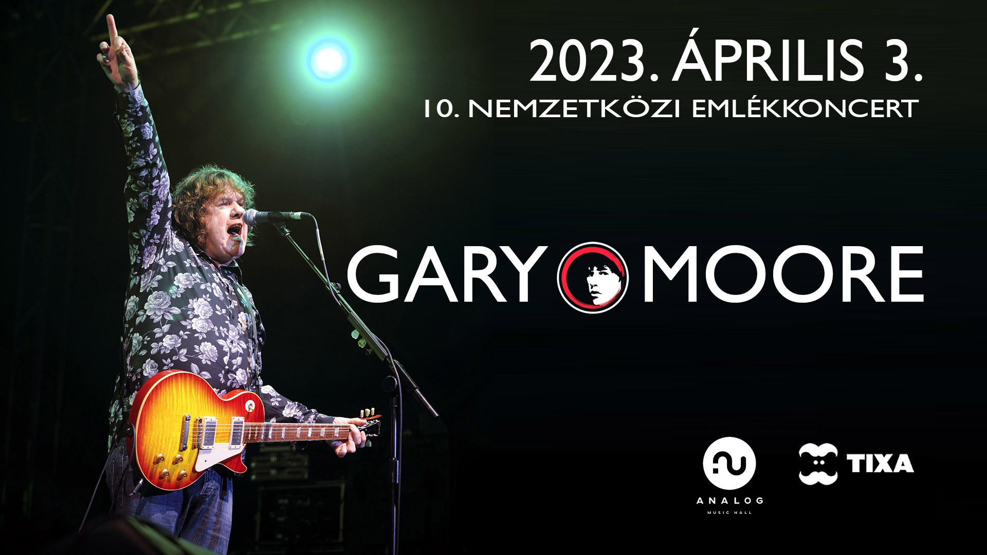 Gitárosok hete az Analogban! – Gary Moore emlékest és Tommy Katona koncertek Budapesten