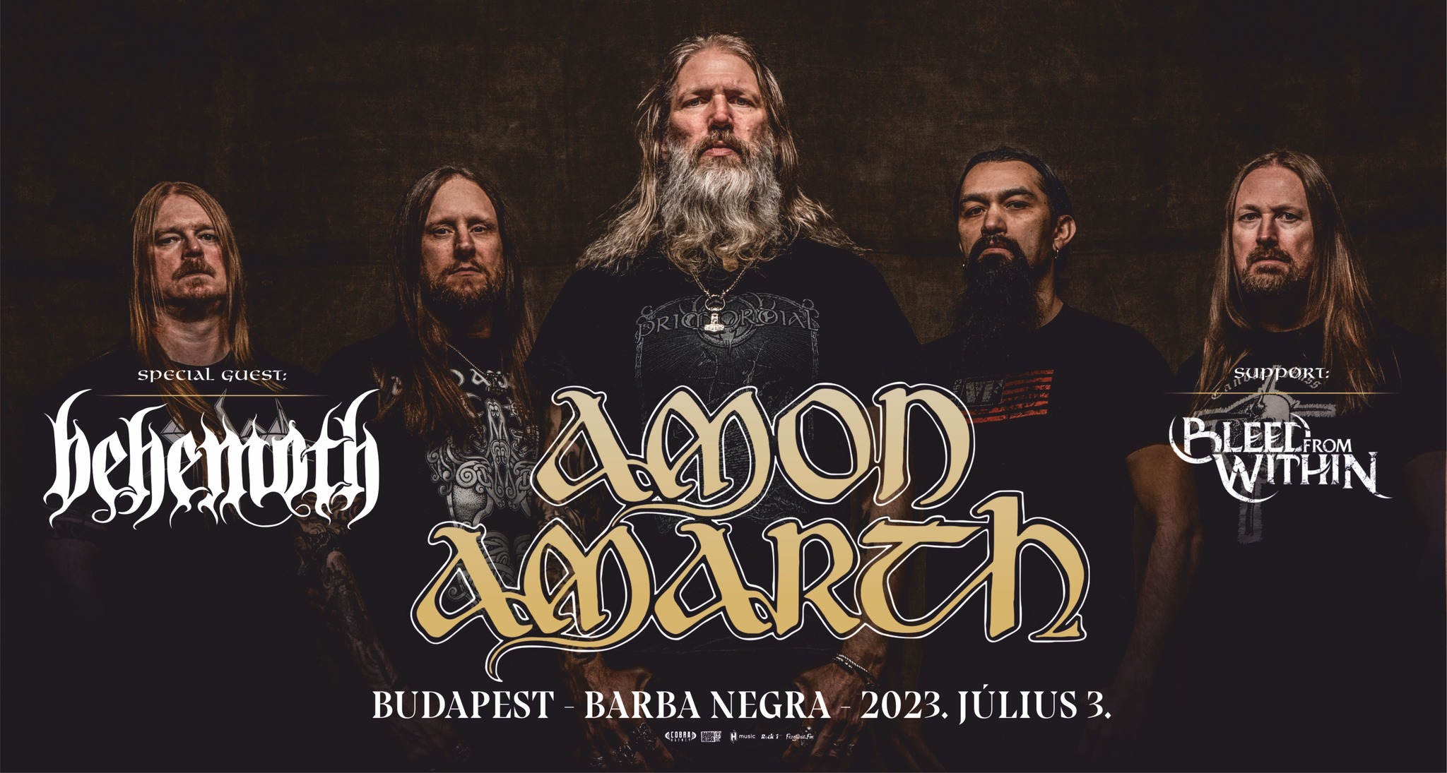 A Behemoth és a Bleed From Within lesznek az Amaon Amarth társai júlisuban