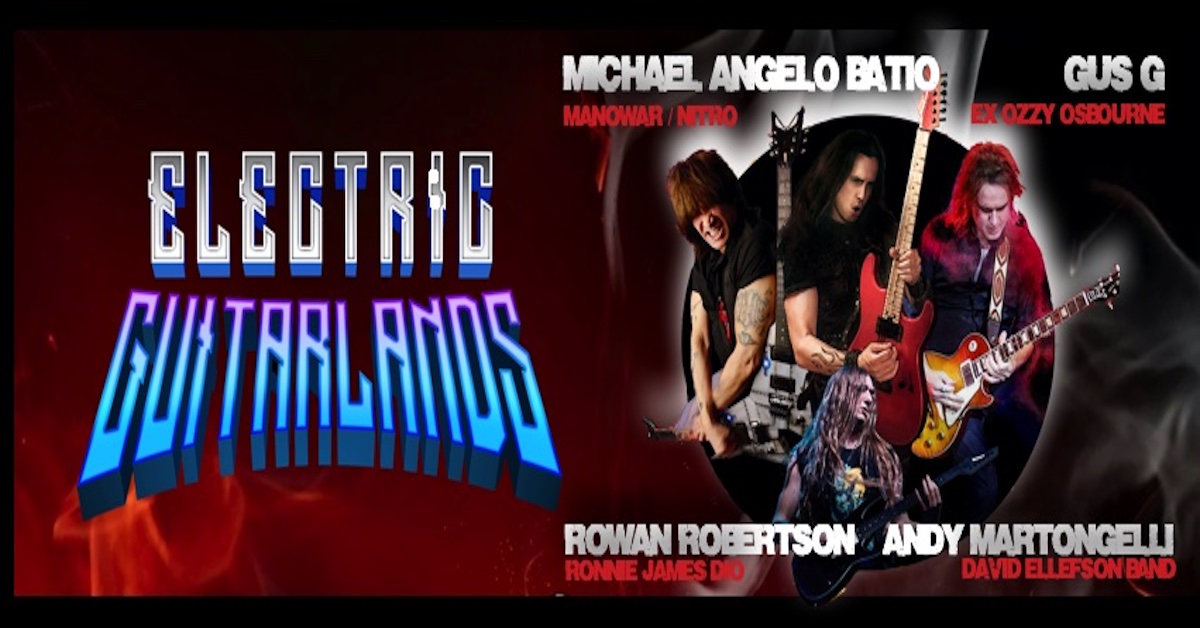Gus G, Batio, Robertson és Martongelli: közös turnén érkezik a négy gitáros májusban, jön az Electric Guitarlands