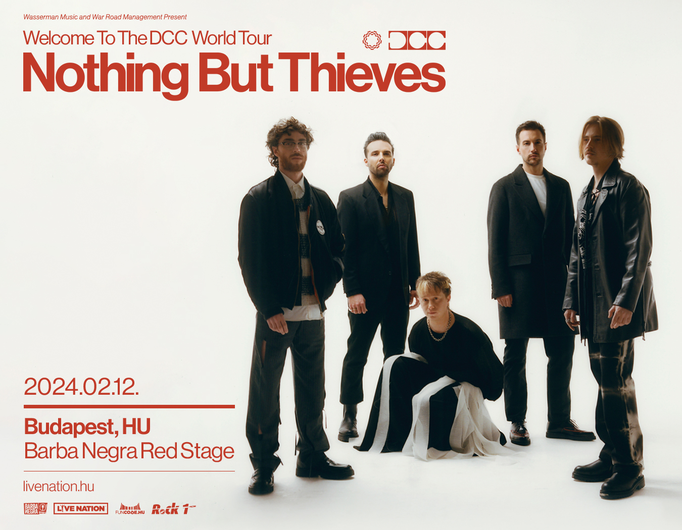 Welcome to the Dead Club City  - a Nothing But Thieves új albumát Budapesten is bemutatja