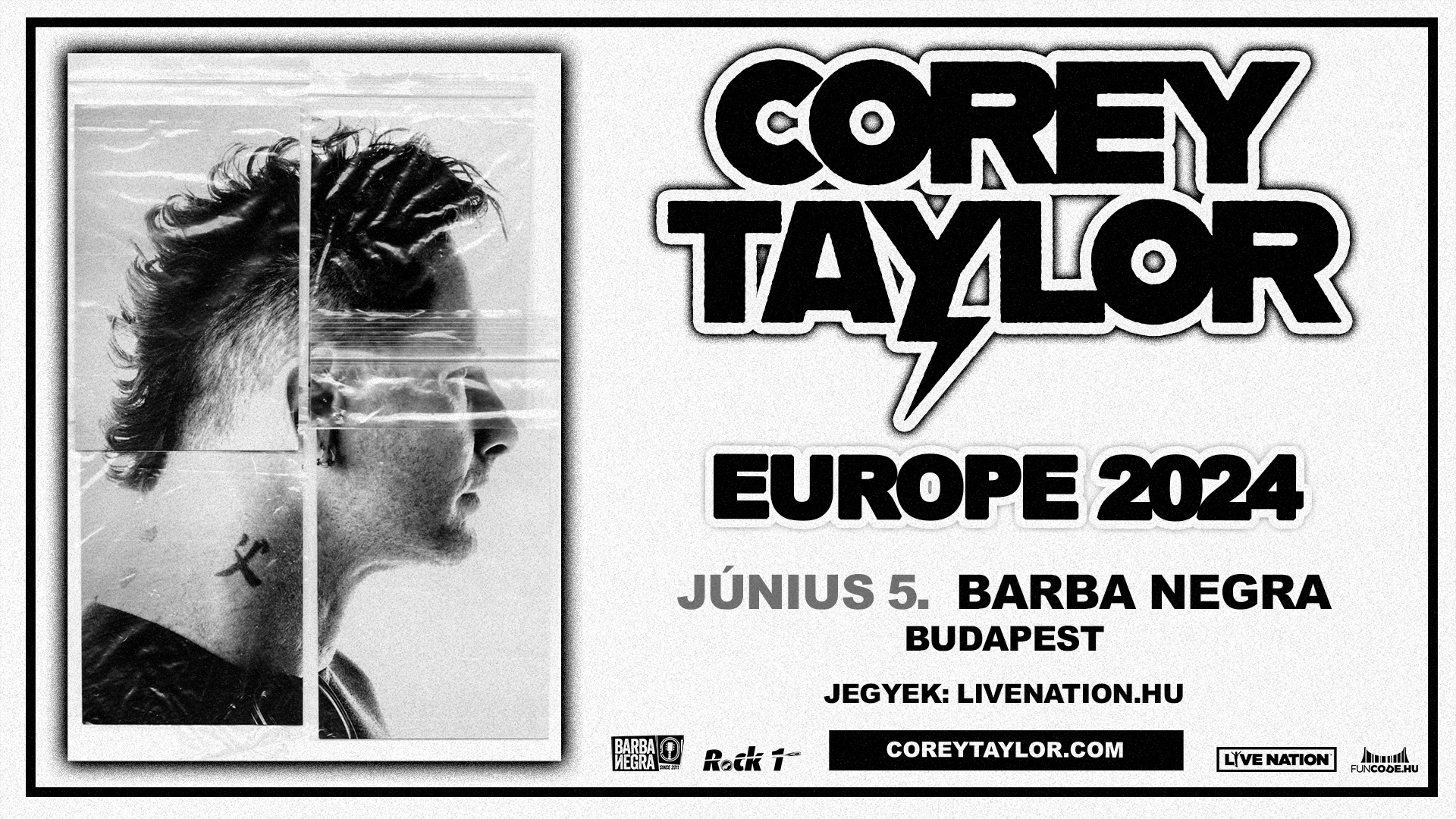 Budapestre jön Corey Taylor