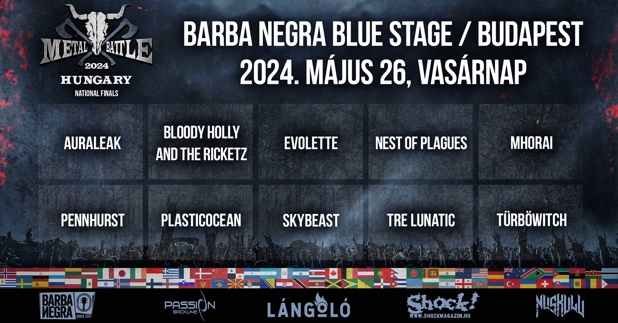 Megvannak az idei Wacken Metal Battle döntősei.