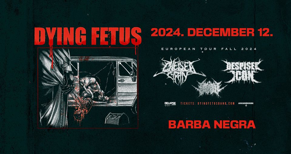Mészárlás várható Budapesten-Jön a Dying Fetus