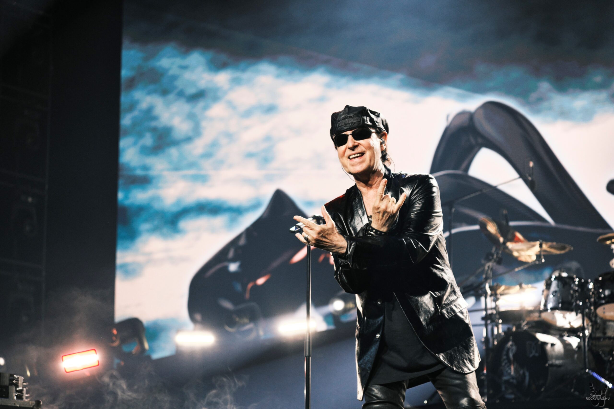 A Skorpiók még egyszer odamartak.-Scorpions koncerten jártunk.