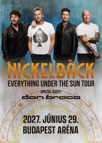 Nickelback - koncertplakát
