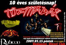 10 éves a Tűzmadár Tűzkerék 10 éves szülinap