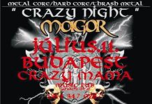 Doom Angel, Aquincum, Bandanas és Magor a Crazy Mama színpadán! cm090711flyer