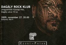 Ezüst Patak a Dagály Rock Klub-ban