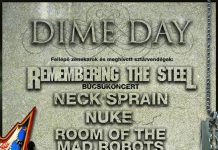 Dime Day – Remembering The Steel búcsúkoncert dimeplakat_kicsi
