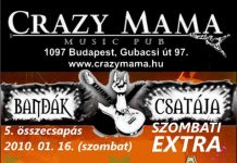 Bandák Csatája 5. összecsapás Hétvégi Extra, Crazy Mama (2010.01.16.) bcs_01_16_extra