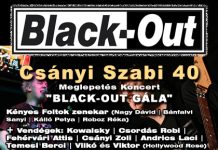 “Csányi Szabi 40 Meglepetés Koncert “BLACK-OUT GÁLA” szabika_40