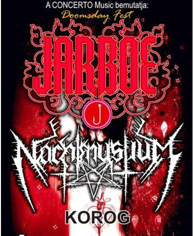 Jarboe, Nachtmystium: extrém zenei különlegességek Budapesten nacht_jarboe_flyer