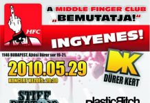 Ingyenes Middle Finger Club est 2010.05.29 dk_plakat1