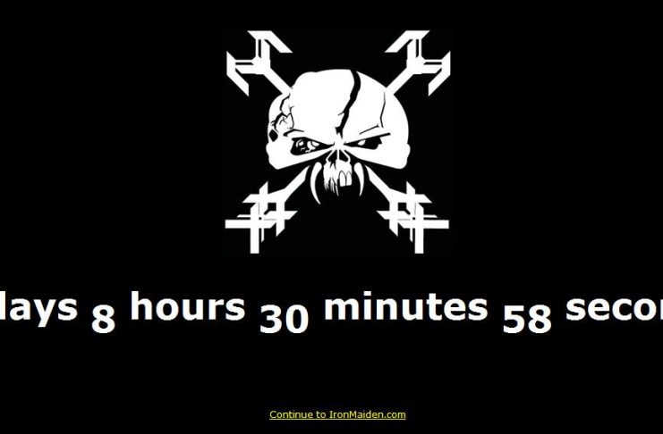 Titokzatos visszaszámlálás az Iron Maiden honlapján maidencountdown