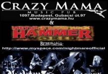 Nightmare – Egy eurós buli a francia metal bandával! Flyer