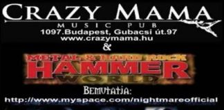 A legszerethetőbb rémálom – Twister, Invader, Nightmare – Crazy Mama, aug. 25. nightmarebuliplakat