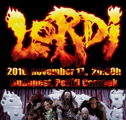 Gyermekbarát koncert lesz a Lordi budapesti fellépése 201011008-lordi_flyer