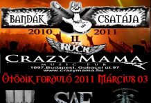 Crazy Mama: Bandák Csatája, Storyum lemezbemutató, mindörökké Korál! CM20110303flyer