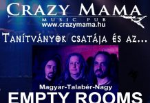 Crazy Mama: Időgép lemezbemutató & Empty Rooms CM20110326flyer