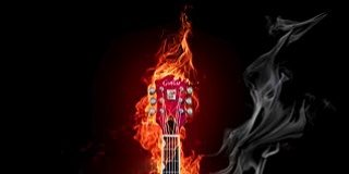 flame-guitar