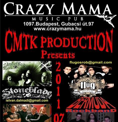 A Crazy Mama Music Pub a feltörekvő zenekarokért CMTK_plakt_2011.07