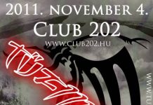 Előzenekar kerestetik november 4-re a Club 202-be! 20111104club202