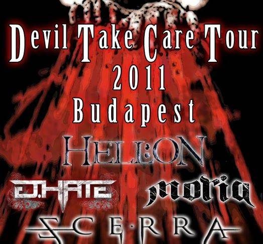 The Devil Take Care Tour 2011.11.10. – Blue Hell 20111110 moria hellon yuk
