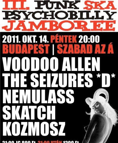 III. PUNK-SKA-PSYCHOBILLY JAMBOREE 20111014 Szabadaza web