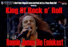 ’King of Rock n’ Roll – Ronnie James Dio Emlékest’ a Pecsában! dio emlekest flyer