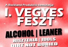 Rockland: I. Vegyes Feszt – Megvan a teljes felhozatal vegyesfesztflyer