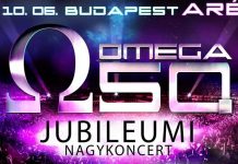 Omega két csatornán egyszerre Omega50 plakat