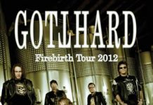 Gotthard: novemberben Budapesten az újjászületett hardrock zenekar. flyergotthard