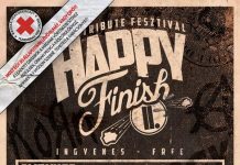 Happy Finish Tribute Feszt II. – Armageddon a Dürer Kertben ruha- és cipőgyűjtési akcióval, hogy a rászorulók is boldogok legyenek! hird happyfinish_1_1