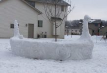 Pici késéssel, de lesz… SnowVikingShip
