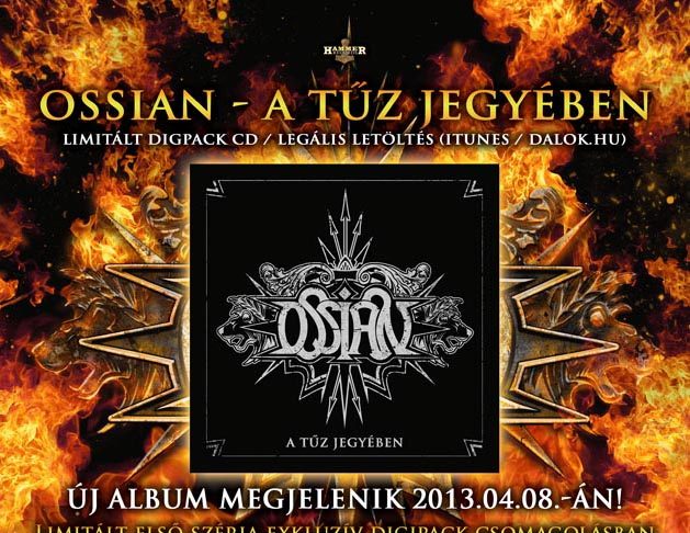 Ossian – Egy újabb dal az áprilisban érkező nagylemezről! ossian 20130317