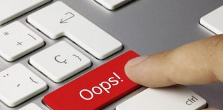 oops button