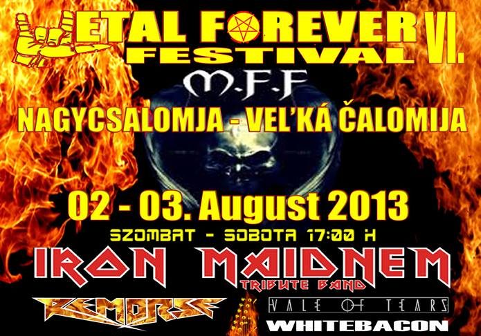 5 év elteltével ismét Metal Forever Fesztivál Nagycsalomján Metal Forever Nagycsalomja