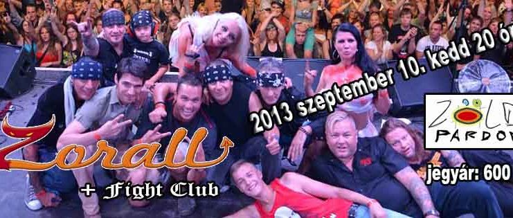 Holnap Zorall koncert a Zp-ben. zorall
