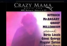 Tihanyi Tánci Gáborra emlékeznek a Crazy Mamában crazymama tanci flyer