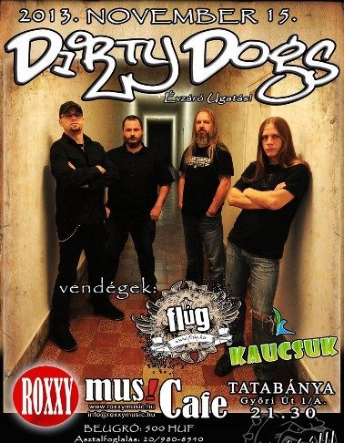 Dirty Dogs – Ma este a Roxxyban évzáró ugatás lesz DirtyDogs flyer 20131114