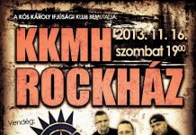 Aurora lemezbemutató és C.A.F.B. – punkmulatság a Budakalászi Rockházban aurora flyer 20131112