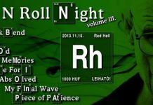 Drink N Roll Night a Vörös Yukban drinknroll flyer 20131103