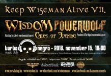 Wisdom – A ma esti lemezbemutató menetrendje wisdom flyer 20131113
