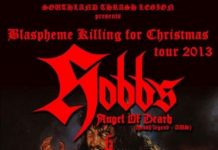 Hobb’s Angel Of Death – Karácsonyi thrash zúzás Szegeden hobbs flyer 20131223