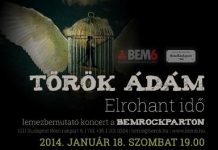 Török Ádám új CD-jének bemutató koncertje a Bemrockparton TorokAdam flyer 20140107