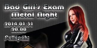 Zúzda Rock Kert – The Bad Girl’s Exam Metal Night bad-girls-flyer 20140123