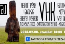 Téli Fekete Zaj Fesztivál a Dürer Kertben feketezaj flyer 20140116